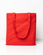 Printwear Baumwolltasche Colourfull Collection 2023, Black ca. 38 x 42 cm, XT003 – Red (ca. Pantone 032U-HKS 13-14)