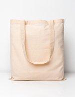 Printwear Cotton Bag PREMIUM with Long Handles, Natural ca. 38 x 42 cm, XT004 – Bild 2