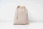Printwear Baumwoll-Midi-Tasche mit Kordelzug, Natural ca. 17 x 20 cm, XT008 – Naturel