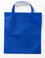 Printwear PP Shopper Tasche Colourfull Collection 2023, Black ca. 38 x 42 cm, XT013 – Royal (ca. Pantone 286U-HKS 42)