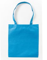 Printwear PP-Tasche mit langen Tragehenkeln – Light Blue (ca. Pantone 2995U-HKS 40)