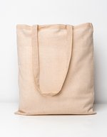 Printwear Sac en coton BASIC avec anses longues, Natural ca. 38 x 42 cm, XT104 – Bild 2