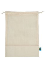 Printwear Fairtrade Bio-Baumwolle Netzbeutel, Natural 30 x 40 cm, XT1100 – Bild 3