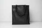 Printwear Baumwoll-PP Einkaufstasche 38x42 cm, Black 38 x 42 x 10 cm, XT33 – Bild 1