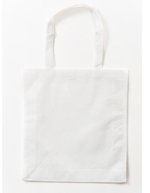 Printwear Baumwoll-PP Einkaufstasche 38x42 cm, Black 38 x 42 x 10 cm, XT33 – White