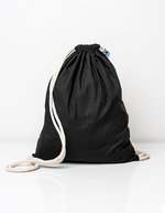 Printwear Fairtrade Gymbag aus 100% Bio-Baumwolle, Natural 38 x 46 cm, XT400 – Bild 2