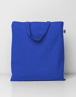Printwear Fairtrade Baumwolltasche mit kurzen Henkeln, Natural ca. 38 x 42 cm, XT500N – Reale (ca. Pantone 287C)