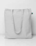 Printwear Fairtrade Baumwolltasche mit langen Henkeln, Natural ca. 38 x 42 cm, XT600N – White