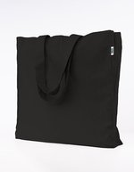 Printwear Fairtrade Bio-Baumwoll Oversize Tasche – Black