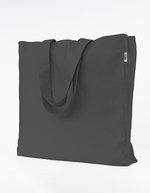 Printwear Fairtrade Bio-Baumwoll Oversize Tasche – Graphite Grey (ca. Pantone 447C)
