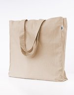 Printwear Fairtrade Bio-Baumwoll Oversize Tasche – Natural