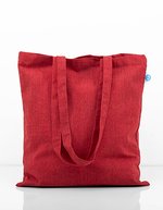 Printwear Recycelte Baumwolltasche mit langen Henkeln – Red (ca. Pantone 200C)