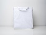 Printwear Borsa in cotone mit Boden- und Seitenfalte, White ca. 38 x 42 x 10 cm, XT90 – Bild 1