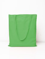 Printwear Baumwolltasche mit langen Tragegriffen, Natural ca. 38 x 42 cm, XT903 – Vert clair (ca. Pantone 361C)