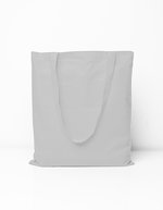 Printwear Baumwolltasche mit langen Tragegriffen, Natural ca. 38 x 42 cm, XT903 – Blanc