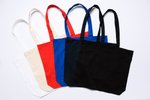 Printwear Baumwolltasche mit Boden- und Seitenfalten, Blue (ca. Pantone 2935U-HKS 43-44) 38 x 42 x 10 cm, XT95 – Bild 3