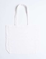 Printwear Baumwolltasche mit Boden- und Seitenfalten, Blue (ca. Pantone 2935U-HKS 43-44) 38 x 42 x 10 cm, XT95 – Bianco