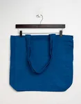 Cotton Bag Side Fold Long Handles – Royal (ca. Pantone 285C)