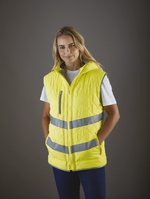 YOKO Hi-Vis-Weste mit Kapuze und Taschen, Navy XL, YK007 – Bild 5