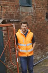 YOKO Gilet Hi-Vis con Cappuccio e tasche, Navy XL, YK007 – immagine 10