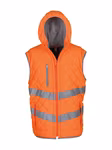 YOKO Gilet Hi-Vis con Cappuccio e tasche, Navy XL, YK007 – immagine 3