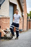YOKO Hi-Vis Safety Long Trousers with Reflectors, Hi-Vis Orange L, YK016T – image 9