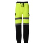YOKO Hi-Vis Sicherheits-Lange Hose mit Reflektoren, Black S, YK016T – Bild 3