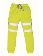 YOKO Hi-Vis Sicherheits-Lange Hose mit Reflektoren – Hi-Vis Yellow