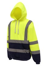 YOKO Hi-Vis Pull-Over Hoodie Black XL (YK05), YK05 – Bild 4