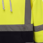 YOKO Hi-Vis Pull-Over Hoodie Black XL (YK05), YK05 – Bild 5