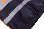 YOKO Felpa con cappuccio di sicurezza Hi-Vis con Zip, Navy S, YK07 – immagine 5