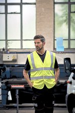 YOKO Hochsichtbare Warnweste mit Antistatikschutz, Hi-Vis Orange S, YK1000 – Bild 1