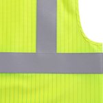 YOKO Hochsichtbare Warnweste mit Antistatikschutz, Hi-Vis Orange S, YK1000 – Bild 6