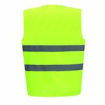 YOKO Hi-Vis Sicherheitsweste mit Reflektionsstreifen, Hi-Vis Orange M, YK102 – Bild 4