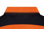 YOKO Hi-Vis Polo-Shirt mit reflektierenden Bändern, Hi-Vis Orange/Navy S, YK220 – Bild 7