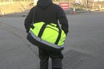 YOKO Wasserfeste Sport- & Reisetasche 50L, Hi-Vis Yellow 59 x 32 x 36 cm, YK2518 – Bild 1