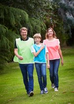YOKO Hi-Vis Reflective Border Tabard Sky Kids (76-92 cm) (YK259), YK259 – Bild 1