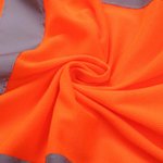 YOKO Hi-Vis Langarm Poloshirt mit Reflektoren, Hi-Vis Orange S, YK310 – Bild 6