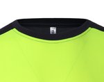 YOKO Hi-Vis Navy T-Shirt mit Reflexstreifen, Hi-Vis Orange/Navy S, YK400 – Bild 4