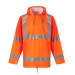 YOKO Neon Regenjacke mit Reflexbändern, Hi-Vis Yellow S, YK450 – Bild 2