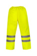 YOKO Hi-Vis Regenhose mit reflektierenden Bändern – Black