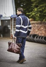 YOKO Hi-Vis Sicherheitsjacke mit Fleecefutter, Black XS, YK706 – Bild 7