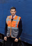 YOKO Recycled Safety Vest with Reflective Stripes, Hi-Vis Yellow S, YK820 – image 7