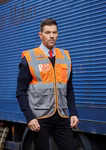 YOKO Recycled Safety Vest with Reflective Stripes, Hi-Vis Yellow S, YK820 – image 8