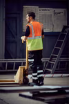 YOKO Recycled Safety Vest with Reflective Stripes, Hi-Vis Yellow S, YK820 – image 9