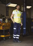 YOKO Recycled Safety Vest with Reflective Stripes, Hi-Vis Yellow S, YK820 – image 10
