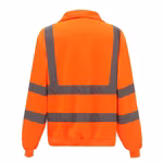 YOKO Hi-Vis Safety Shirt with Reflective Stripes, Hi-Vis Orange S, YKK06 – image 3