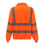 YOKO Hi-Vis Sicherheits-Shirt mit Reflektorstreifen, Hi-Vis Orange S, YKK06 – Bild 3