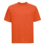 Russel Russell Baumwoll T-Shirt mit Doppelnaht, Black L, Z010 – Bild 3