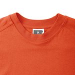 Russel Russell Baumwoll T-Shirt mit Doppelnaht, Black L, Z010 – Bild 6